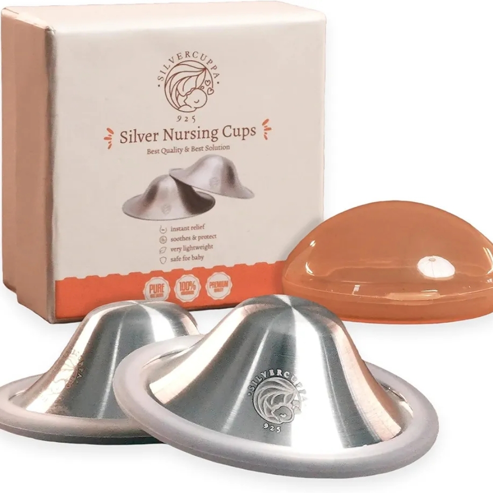 Silver Nursing Cups
